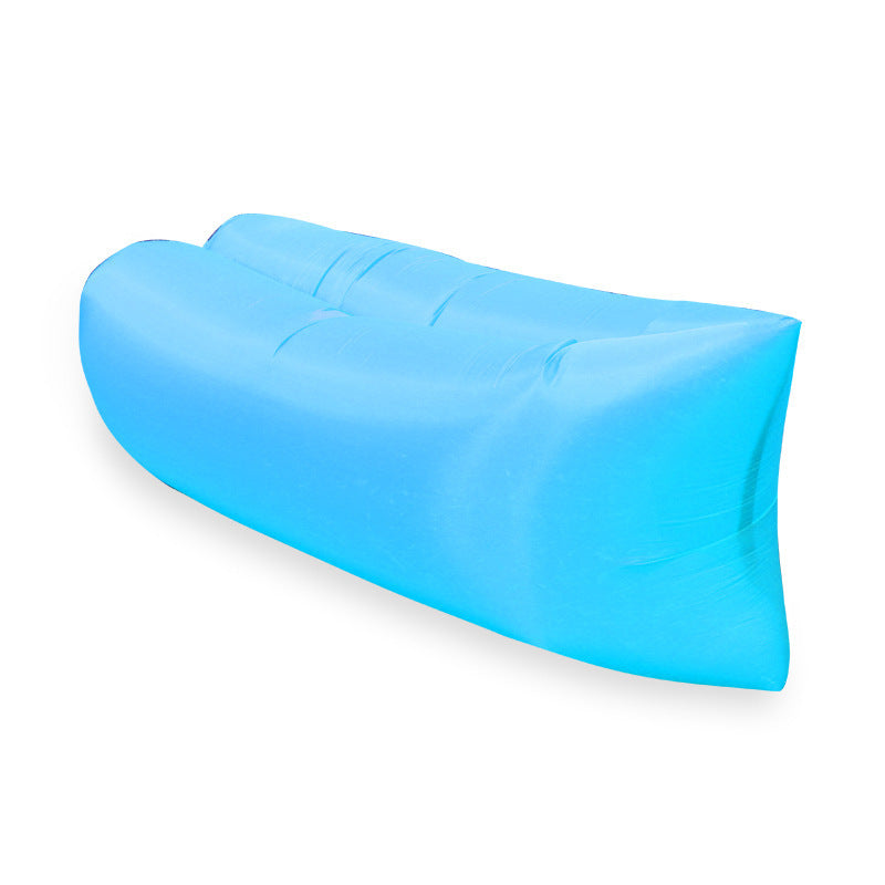 Outdoor lazy inflatable sofa Portable beach air sofa Foldable inflatable camping sofa bed One-person sleeping bag eprolo