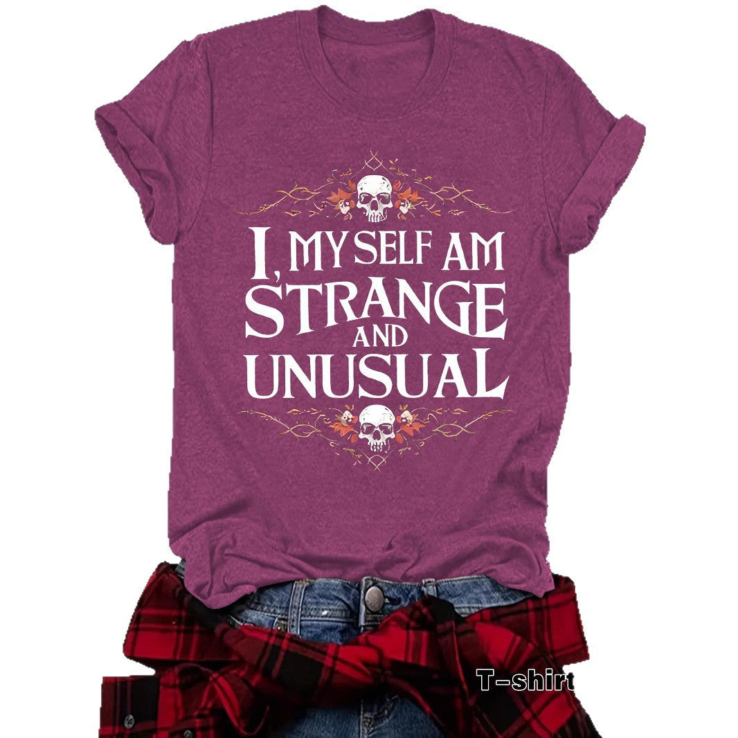 Halloween Skull Pattern T-Shirt - product image 5