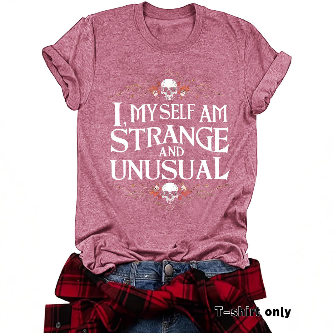 Halloween Skull Pattern T-Shirt - product image 2