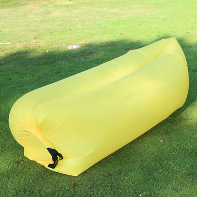 Outdoor lazy inflatable sofa Portable beach air sofa Foldable inflatable camping sofa bed One-person sleeping bag eprolo