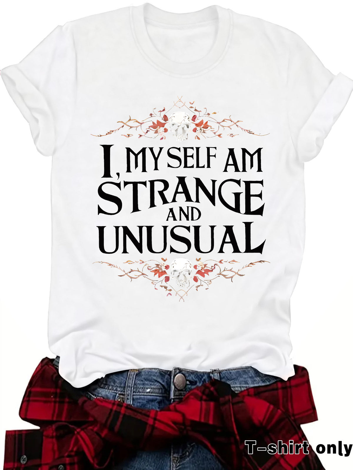 Halloween Skull Pattern T-Shirt - product image 7