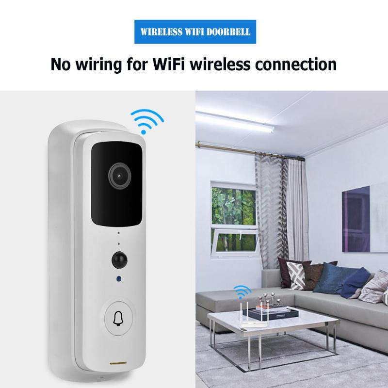V30  1080P WiFi Smart IP Video Doorbell V30 WiFi Video IR Alarm Intercom Real-Time Monitor Safe Camera Smart IP Doorbell - 2bazar4