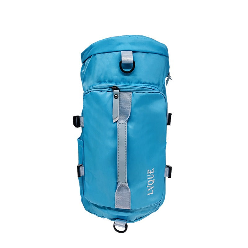 New High Capacity Travel Bag Independent Shoe Warehouse Dry Wet Separation Waterproof Sports Fitness Bag Backpack - 2bazar4