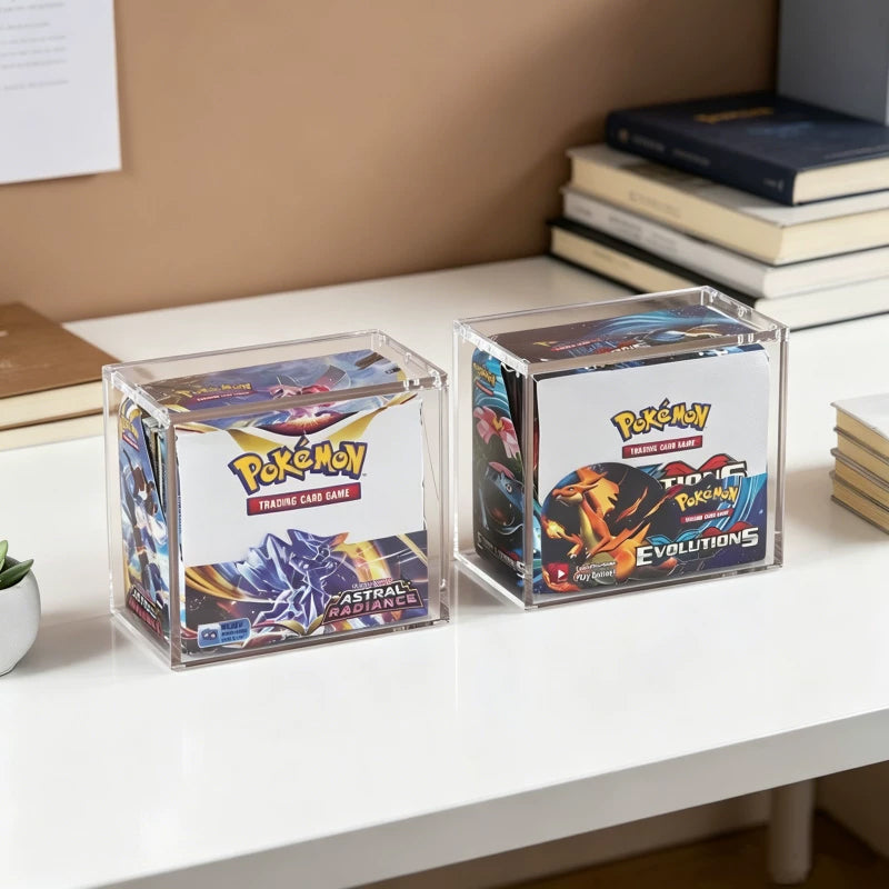 5mm Acrylic ETB Display Case – Magnetic UV-Resistant Lid
