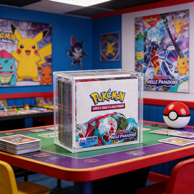 5mm Acrylic ETB Display Case – Magnetic UV-Resistant Lid