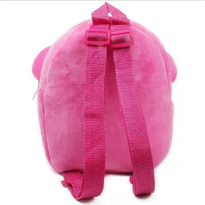 Kids Baby Girl Cartoon Shoulder Bag Pink Plush Backpack Toddler Schoolbag Satchel - 2bazar4