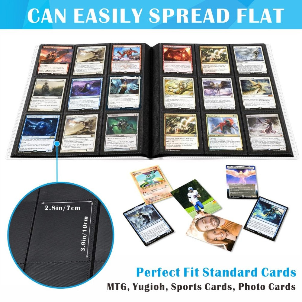 Trading Card Binder A4 Album Folder 540 Cards Pokemon/MTG/Yugioh Sleeves Case