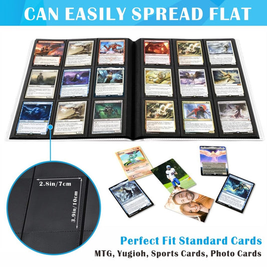 Trading Card Binder A4 Album Folder 540 Cards Pokemon/MTG/Yugioh Sleeves Case