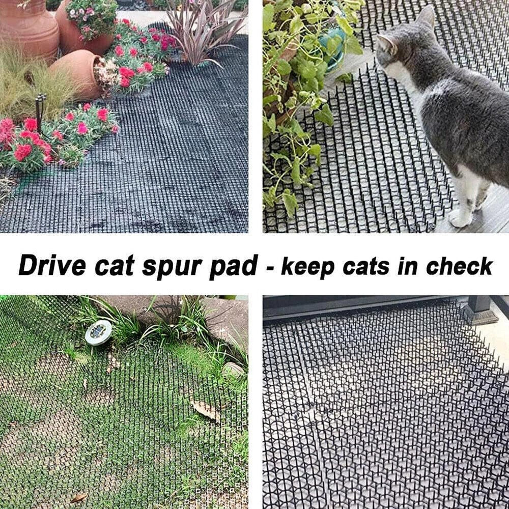 6-Pack Cat & Dog Deterrent Spike Mats for Garden - product image 4