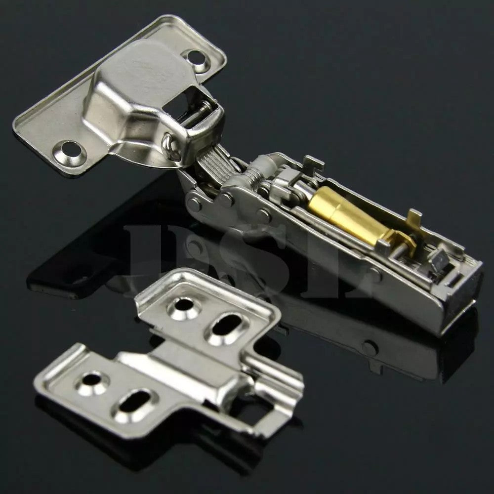 10X Quality Full Overlay 35mm Soft Close Hinges Kitchen Cabinet Cupboard Door UK