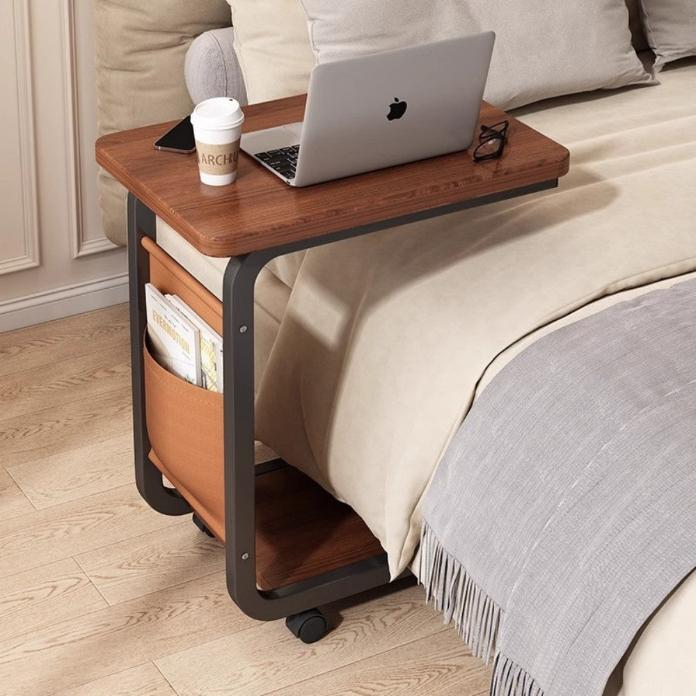 Side Table C Shaped for Sofa Coffee End Tables for Living Room Bedside Tables UK