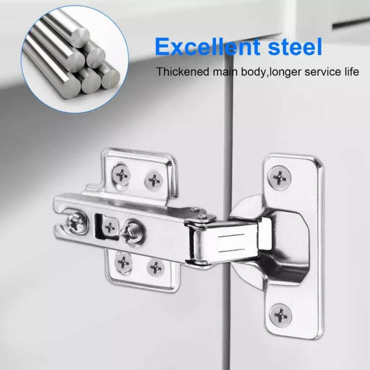 10X Quality Full Overlay 35mm Soft Close Hinges Kitchen Cabinet Cupboard Door UK