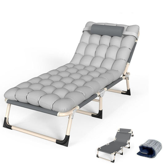 Folding Bed Camping Travel Heavy Duty Foldable Adult Lightweight With Mattress