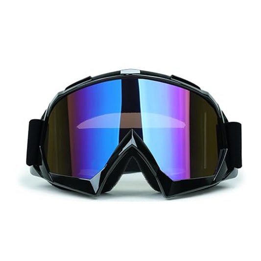 Windproof Anti-Scratch Dustproof Motorcycle Riding Goggles Ski Goggles Colorful Lens  (US Logistics only For USPS.TK/TMEU only For self-pickup)